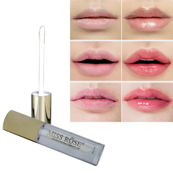 Miss Rose Transparent Shine Lip Gloss 5 - Ml