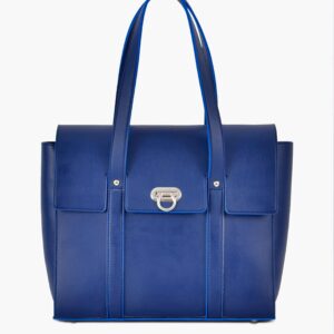 Carry All Satchel Bag - Blue