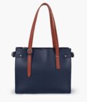 Satchel Tote Bag - Blue