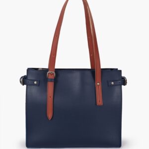 Satchel Tote Bag - Blue