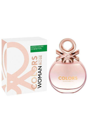 Benetton Colors Rose EDT Spray For Women - 80ml