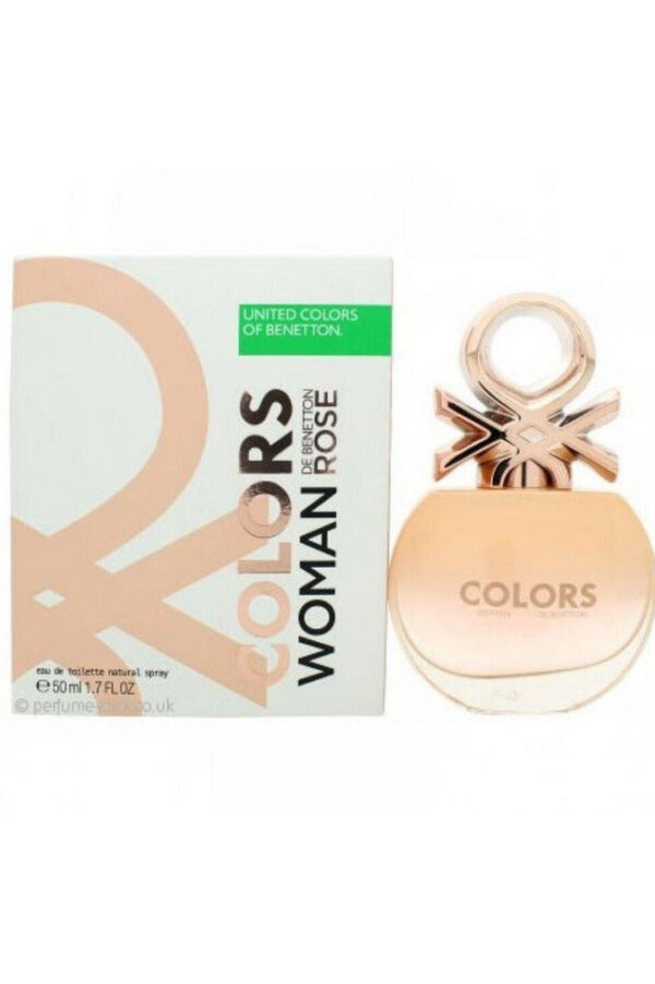 Benetton Colors Rose Woman EDT Spray - 50ml