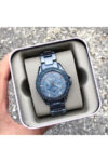 Fossil Women's Quartz Blue Stainless Steel Blue Dial 38mm Watch ES4294