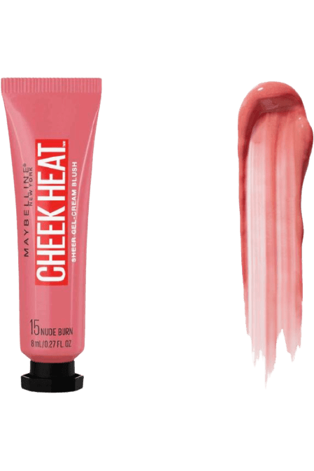 Maybelline Cheek Heat Gel Cream Blush - Nude Burn