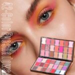 Miss Rose 42 Color Matte Shimmer Eye Shadow Palette Waterproof Highly Pigmented