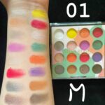 Miss Rose 16 Color Matte And Shimmer Eyeshadow Pallete