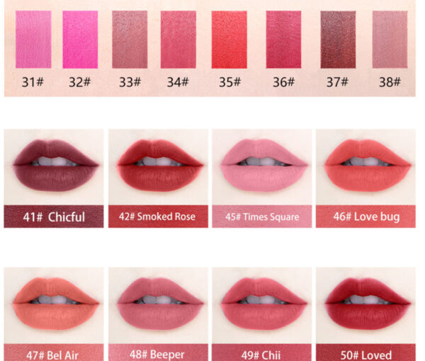 Miss Rose Waterproof Durable Fine Texture Lipstick