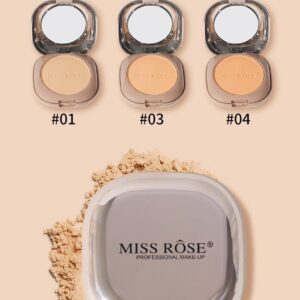 Miss Rose 3 in 1 Makeup Face Powder