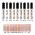 Miss Rose Concealer Liquid Foundation & Brush - 3 Pcs Set