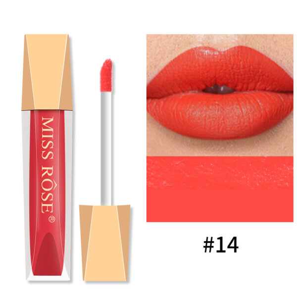 Miss Rose Pack Of 4 Lip Gloss Velvet Matte Glaze