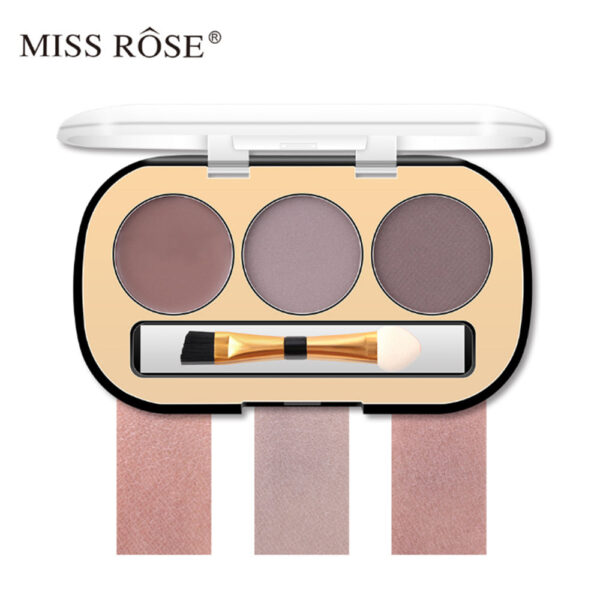 Miss Rose 3 Color Long Lasting Waterproof Eyebrow Powder