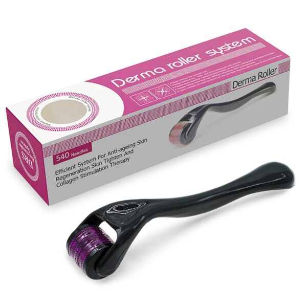 Derma Roller System For Hair And Skin - 540 Micro Needles