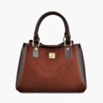 Suede Mini Bag - Dark Brown