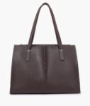 Work Tote Bag - Dark Brown