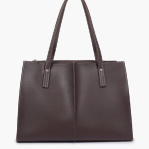 Work Tote Bag - Dark Brown