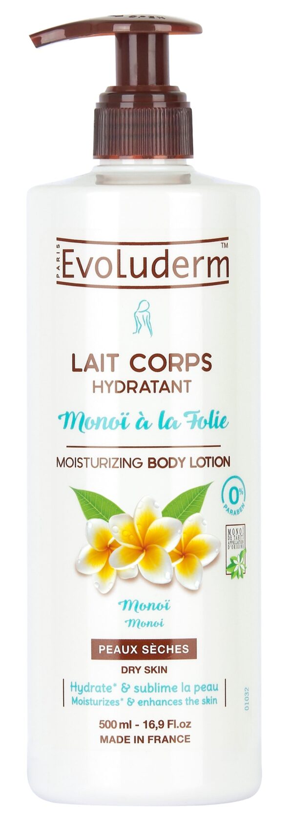 Evoluderm Body Lotion Monoi - 500ml