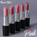 Swiss Miss Pink Lipsticks Bundle Pack Of 5