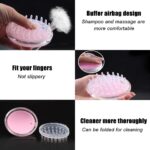 Silicone Shampoo Hair Wash Brush - Random Color