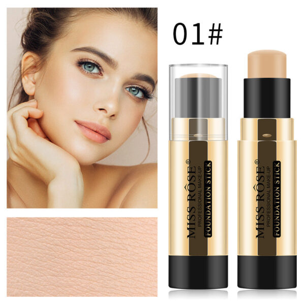 Miss Rose Facial Concealer Foundation Makeup Stick Three Dimensional Concealer Pen 9 - Gm