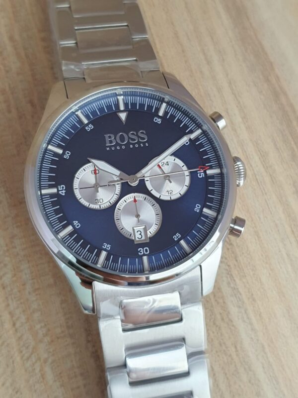 Hugo Boss Mens Chronograph Quartz Stainless Steel 44mm Watch - 1513713