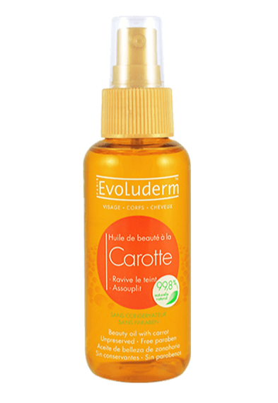 Evoluderm Carrot Beauty Oil - 100ml