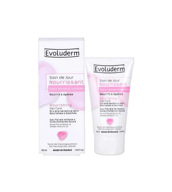 Evoluderm Nourishing Day Care Lotion for Dry and Sensitive Skin - 50ml