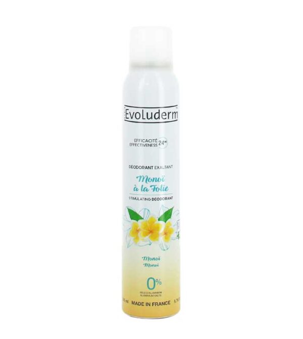 Evoluderm Monoi Ala Folie 24H Deodorant - 200ml