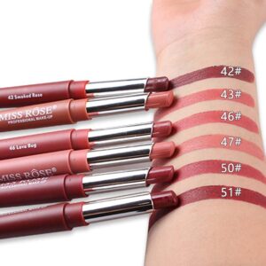 Miss Rose High Pigment 2 In 1 Lip Liner + Lipstick