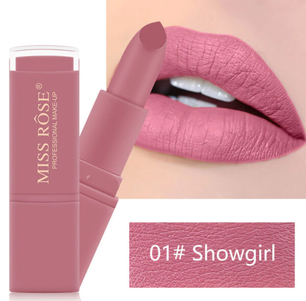 Miss Rose Waterproof Durable Fine Texture Lipstick