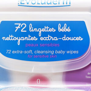 Evoluderm Wipes Baby - 72pcs