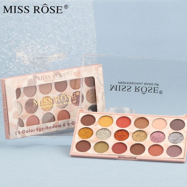 Miss Rose Eyeshadow Useful Delicate Highly Pigmented Beauty Sequins Makeup For Party Glitter