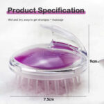 Silicone Shampoo Hair Wash Brush - Random Color