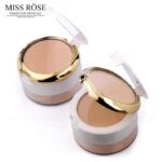 Miss Rose Professional 3D Pearl Whitening Compact & Loose Powder 3 in 1