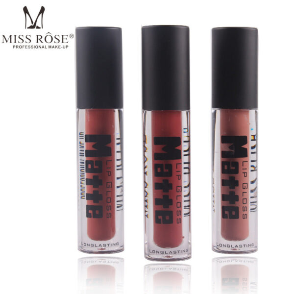 Miss Rose New Set Of 6 Matte Lip Gloss