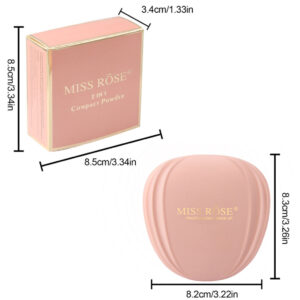 Buy Miss Rose Professional Make Up 3 Color Powder 24 - Gm in Pakistan