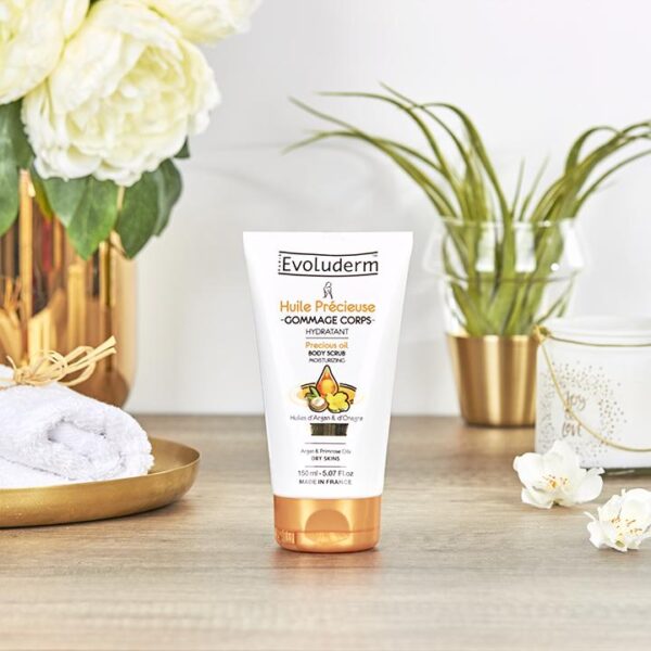 Evoluderm Precious Oils Hydrating Body Scrub - 150ml