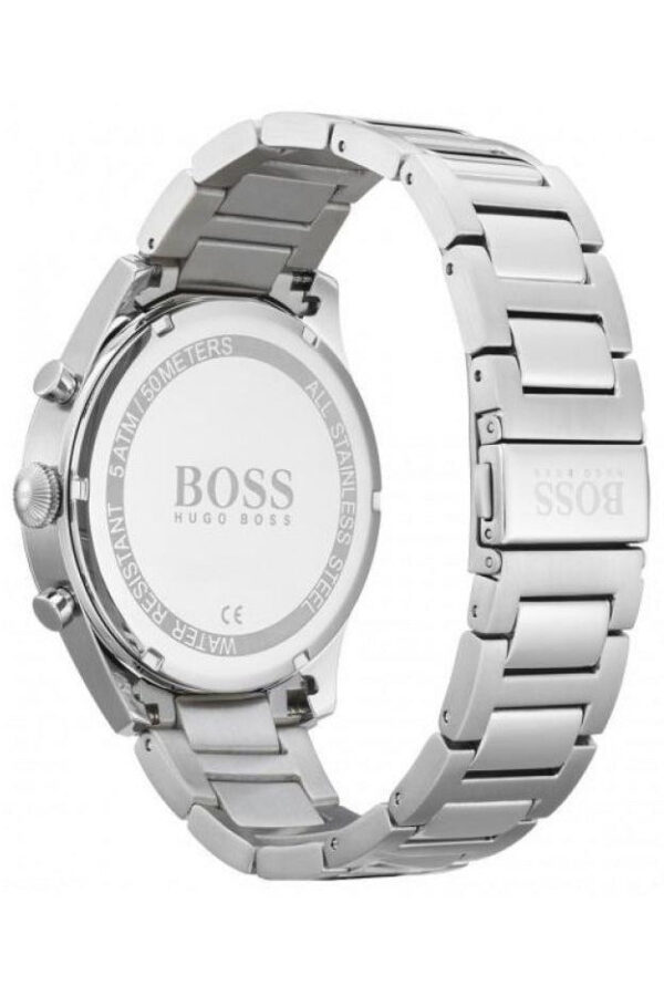 Hugo Boss Mens Chronograph Quartz Stainless Steel 44mm Watch - 1513713