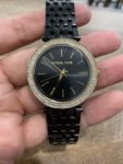 Michael Kors Womens Quartz Stainless Steel Black Dial 37mm Watch - Mk3322