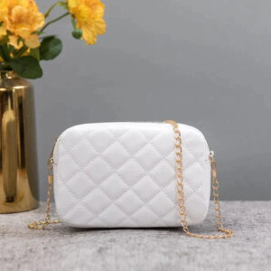 Urban Chic Crossbody Bag - White