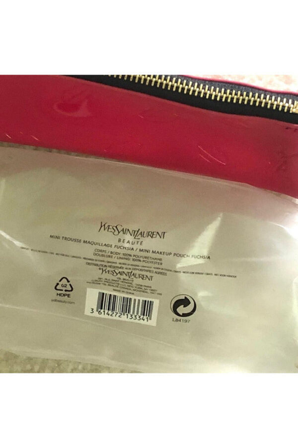 Yves Saint Laurent Beaute Mini Makeup Pouch - Red