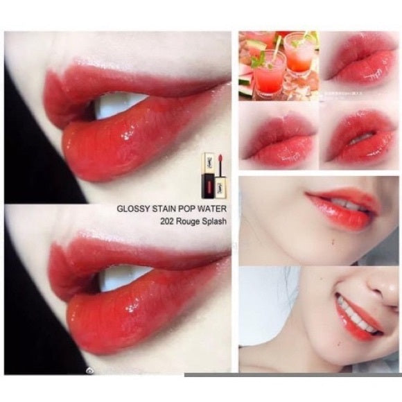 Yves Saint Laurent Glossy Stain - 202 Rouge Splash [Tester]