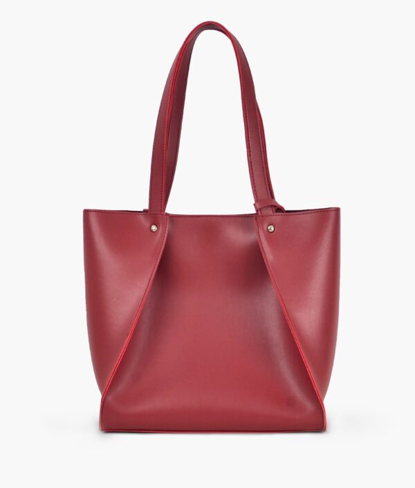 Shopping Tote Bag - Maroon