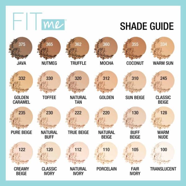 Maybelline Fit Me Skin Fit Powder Foundation SPF 32 - 235 Powder Beige