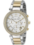 Michael Kors Womens Quartz Stainless Steel Silver Dial 33mm Watch - Mk6055