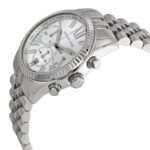 Michael Kors Womens Quartz Stainless Steel Silver Dial 38mm Watch - Mk5555