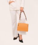 Mustard Loop Strap Shoulder Bag - Golden Rod