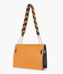 Mustard Loop Strap Shoulder Bag - Golden Rod