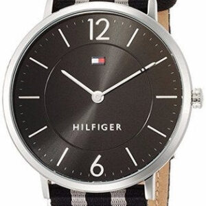 Buy Tommy Hilfiger Quartz Nylon Strap Black Dial 40mm Watch for Men - 1791329 in Pakistan