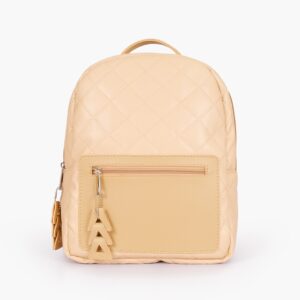 Quilted Mini Backpack - Off White