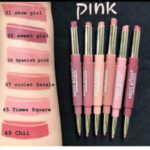 Miss Rose High Pigment 2 In 1 Lip Liner + Lipstick